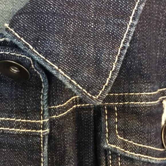 28W Lane Bryant Denim Jacket with Stretch - Picture 7 of 17